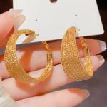 Wedding Multilayer Gold Earrings